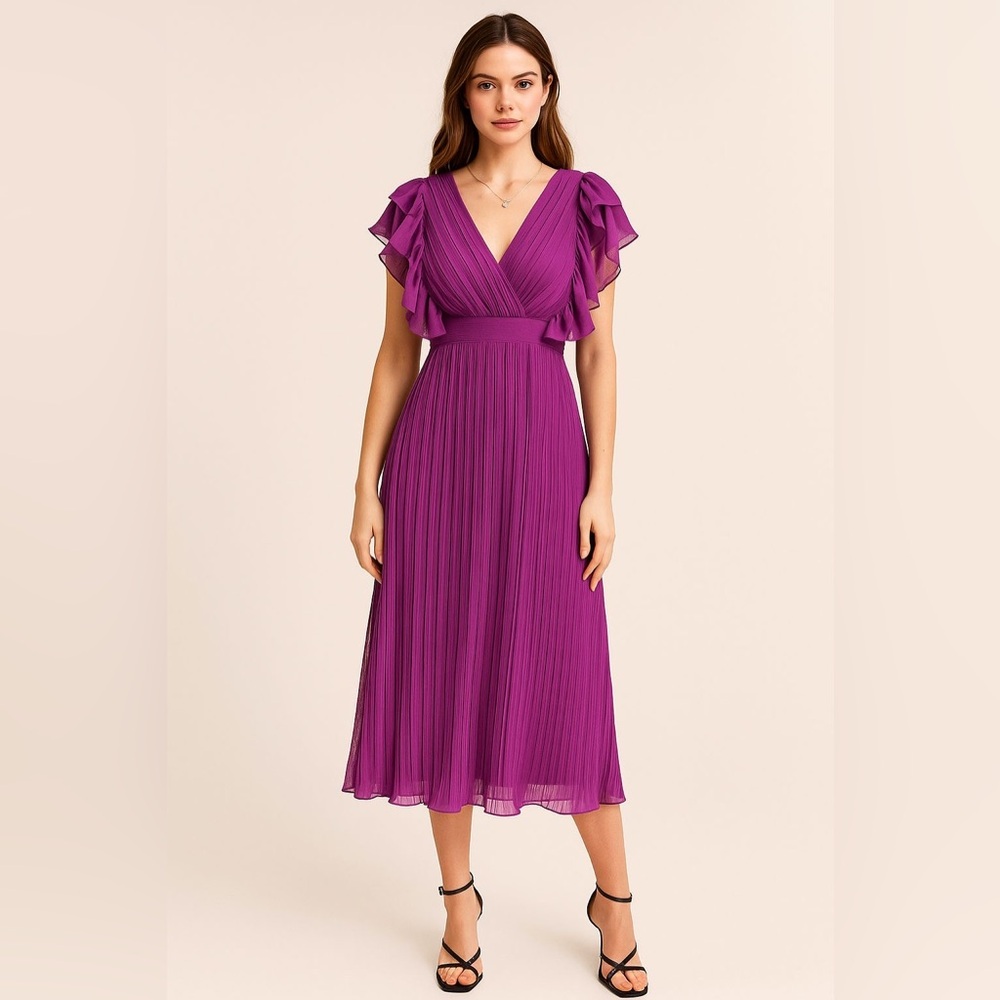 Zara Purple Mini Dress